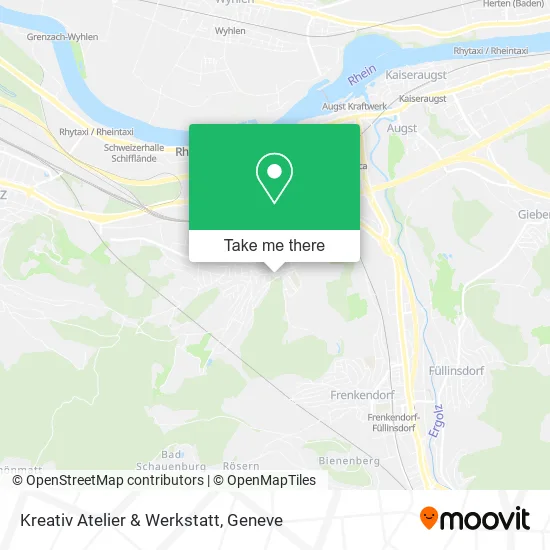 Kreativ Atelier & Werkstatt map