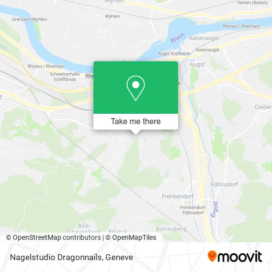 Nagelstudio Dragonnails map