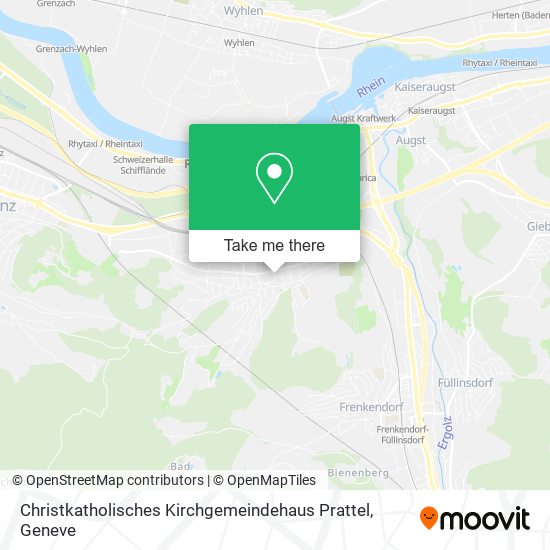 Christkatholisches Kirchgemeindehaus Prattel map