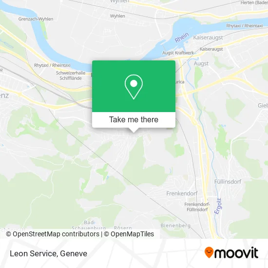 Leon Service map