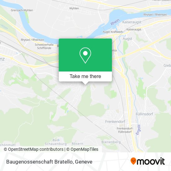 Baugenossenschaft Bratello plan