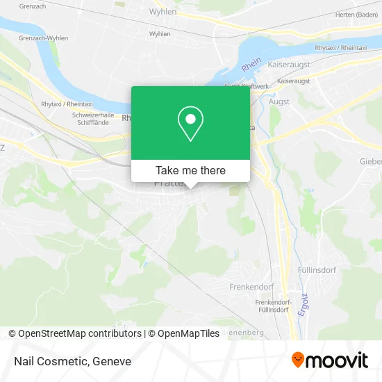 Nail Cosmetic map