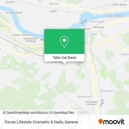 Özcan Lifestyle Cosmetic & Nails map