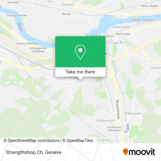 Strengthshop.Ch map