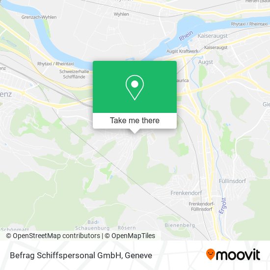 Befrag Schiffspersonal GmbH map
