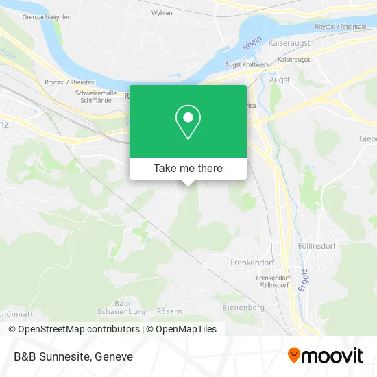 B&B Sunnesite map