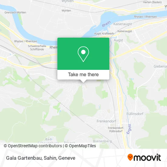Gala Gartenbau, Sahin map