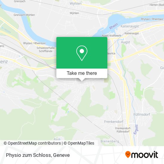 Physio zum Schloss map