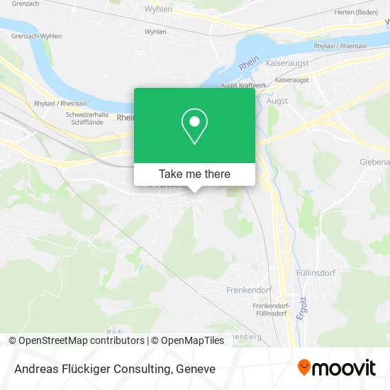 Andreas Flückiger Consulting map