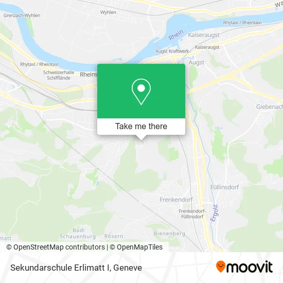 Sekundarschule Erlimatt I map