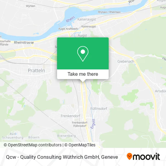 Qcw - Quality Consulting Wüthrich GmbH map