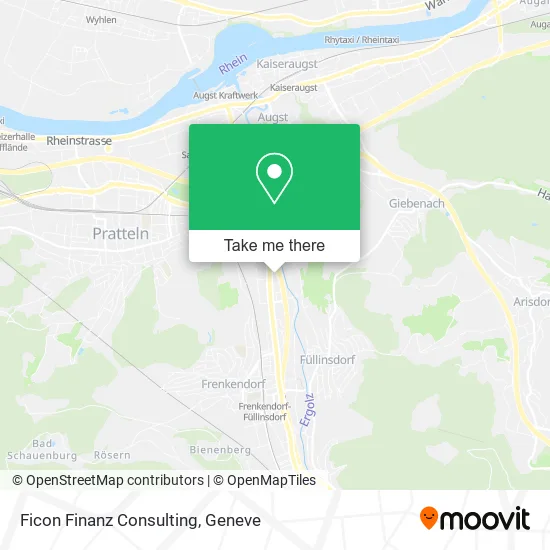 Ficon Finanz Consulting map