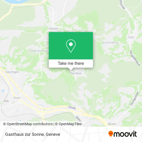 Gasthaus zur Sonne map