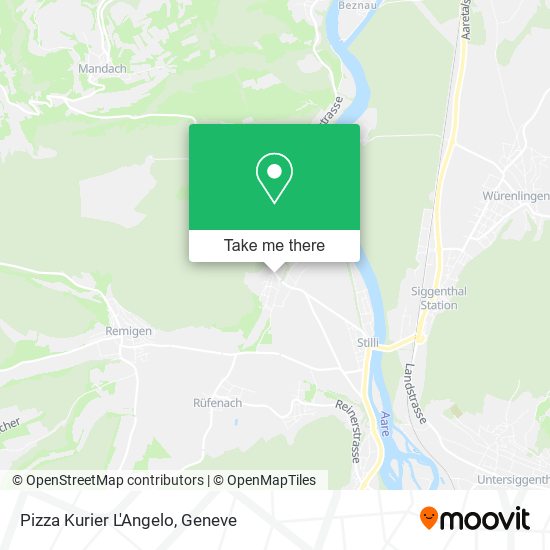 Pizza Kurier L'Angelo map