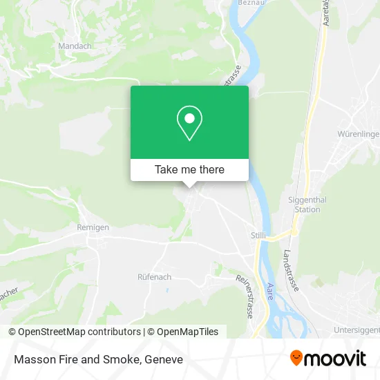Masson Fire and Smoke map