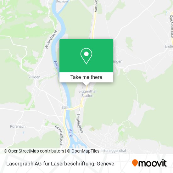 Lasergraph AG für Laserbeschriftung map