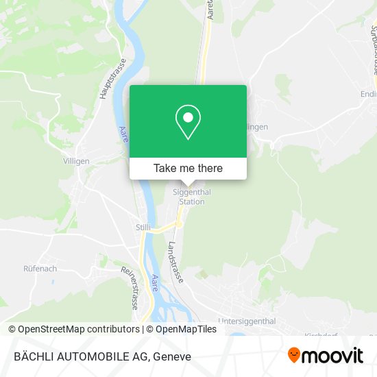 BÄCHLI AUTOMOBILE AG map