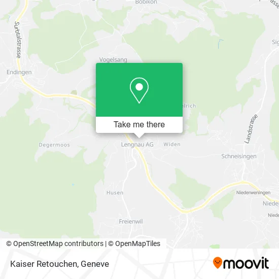Kaiser Retouchen map