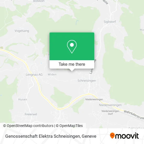 Genossenschaft Elektra Schneisingen map