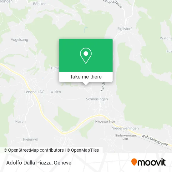 Adolfo Dalla Piazza map