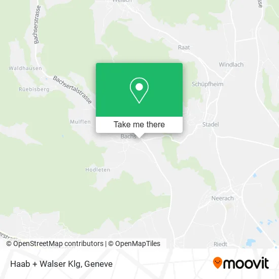 Haab + Walser Klg map