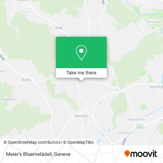 Meier's Bluemelädeli map