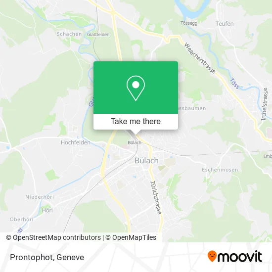 Prontophot map