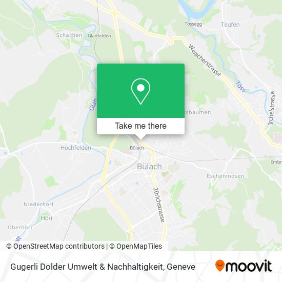 Gugerli Dolder Umwelt & Nachhaltigkeit map