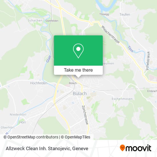 Allzweck Clean Inh. Stanojevic map