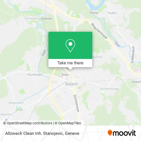 Allzweck Clean Inh. Stanojevic map
