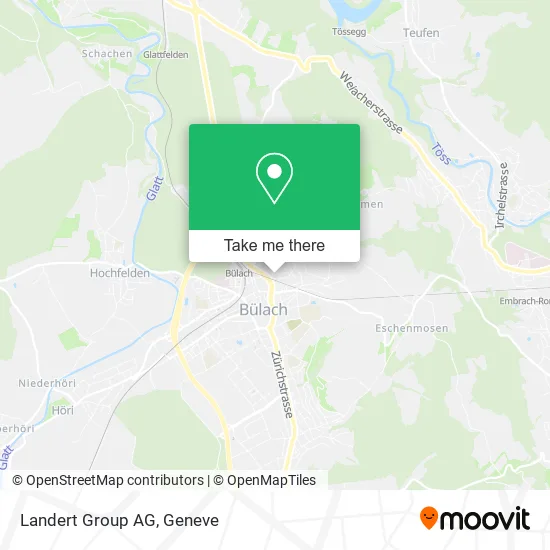 Landert Group AG map