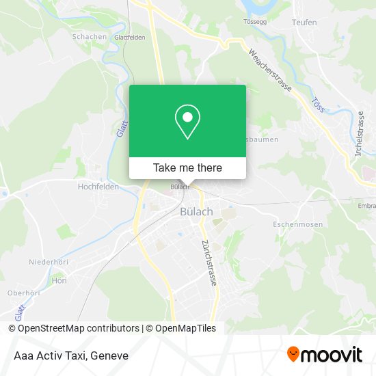 Aaa Activ Taxi map