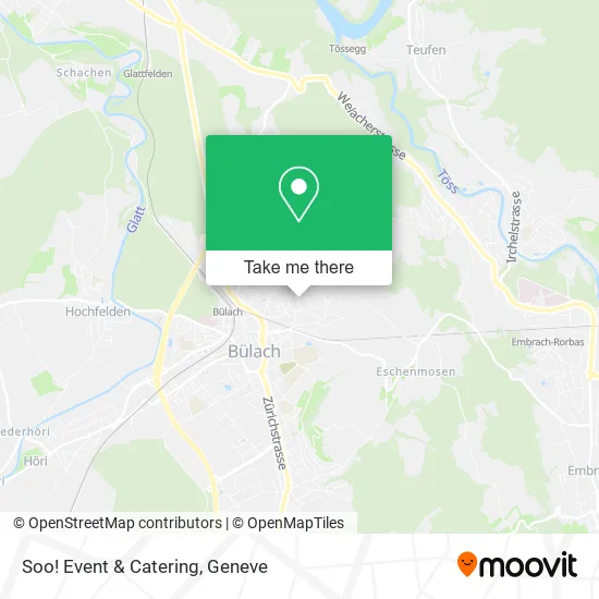 Soo! Event & Catering map