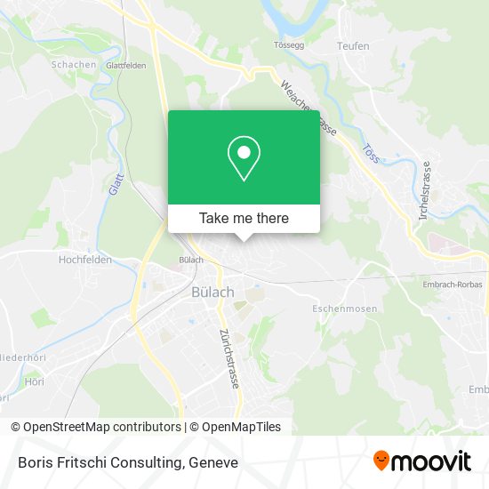 Boris Fritschi Consulting map