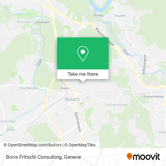Boris Fritschi Consulting map