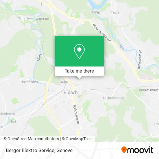Berger Elektro Service map