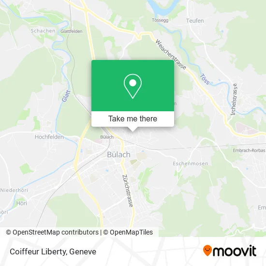 Coiffeur Liberty map