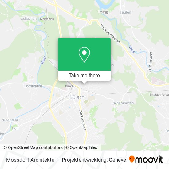 Mossdorf Architektur + Projektentwicklung map