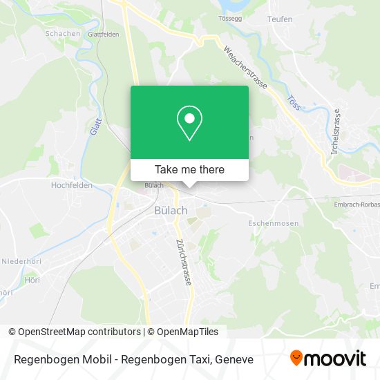 Regenbogen Mobil - Regenbogen Taxi map