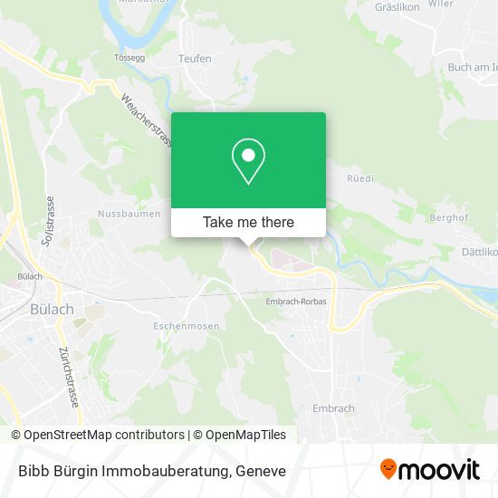 Bibb Bürgin Immobauberatung map