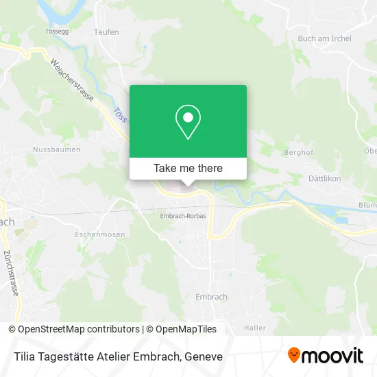 Tilia Tagestätte Atelier Embrach map
