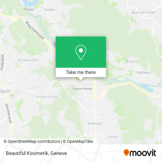 Beautiful Kosmetik map