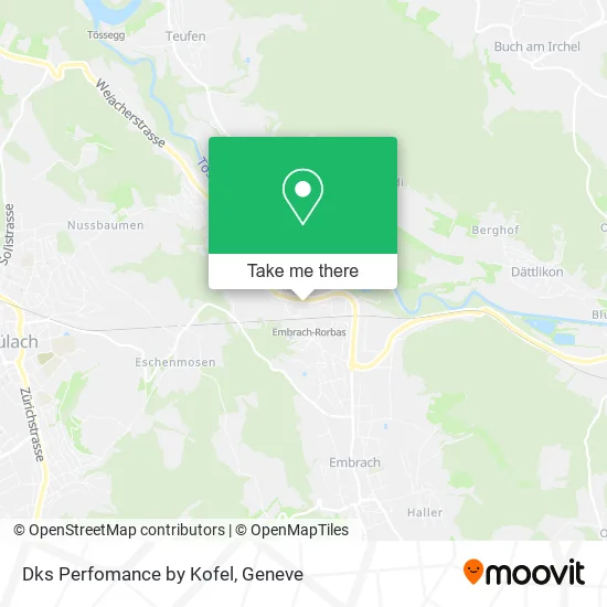 Dks Perfomance by Kofel map