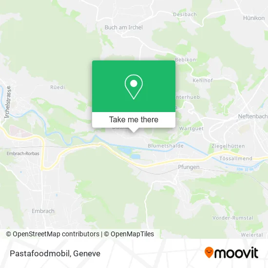 Pastafoodmobil map