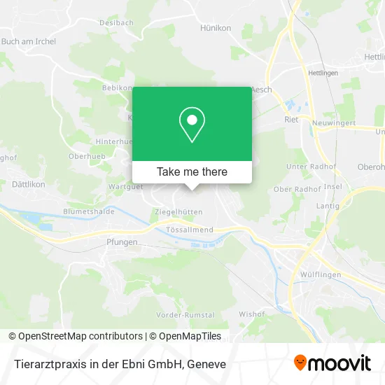 Tierarztpraxis in der Ebni GmbH map
