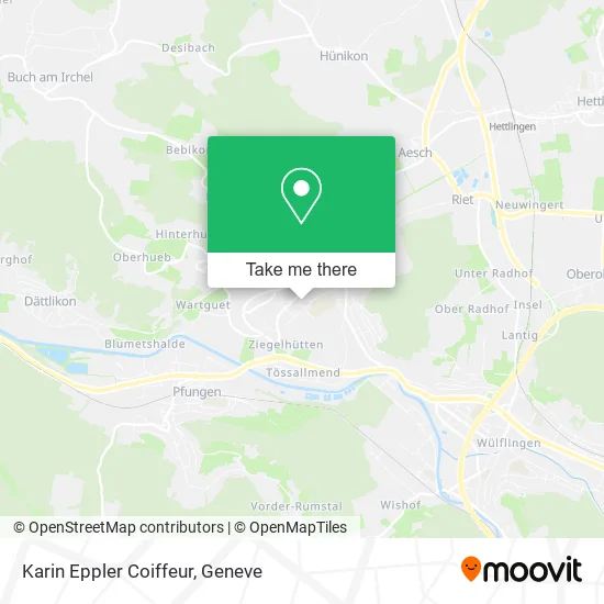 Karin Eppler Coiffeur map