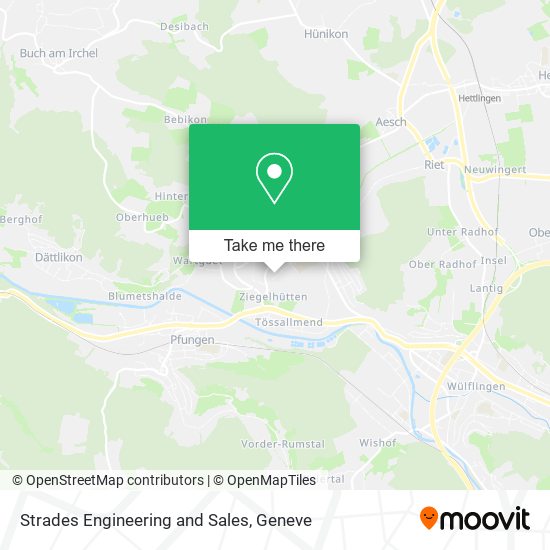 Strades Engineering and Sales map