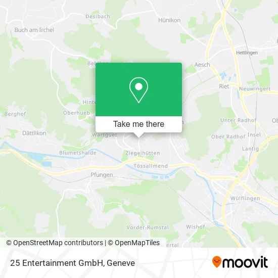 25 Entertainment GmbH map