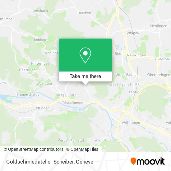 Goldschmiedatelier Scheiber map
