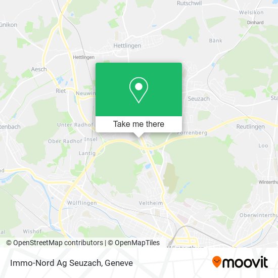 Immo-Nord Ag Seuzach map
